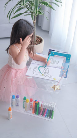 Acrylic study table